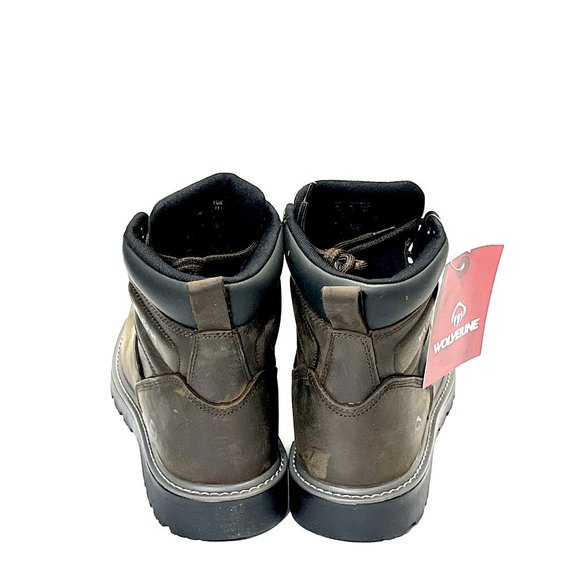 Wolverine Men\'s Floorhand Waterproof Work Boot | Size 10.5 | Metal Pointed Toe